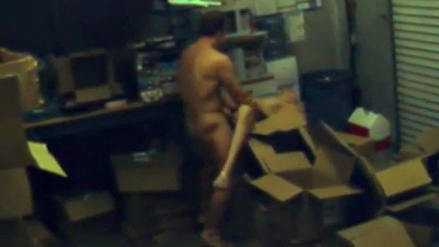 Cheating office whore fucks on spy cam footage