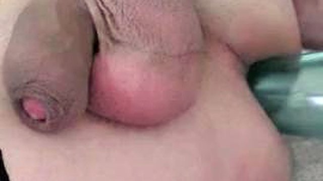 sissy crossdresser anal bottle