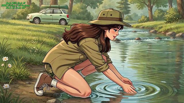 Cartoon Babe's Softcore Close-Up