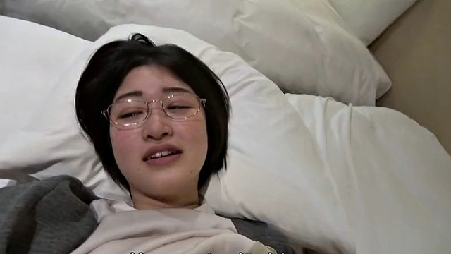 Poindexter – Pale Japanese wife fulfills her husband's hotwife fantasy