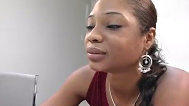 Nice Ebony Facial: Blowjob, Cumshot & Cowgirl Porn