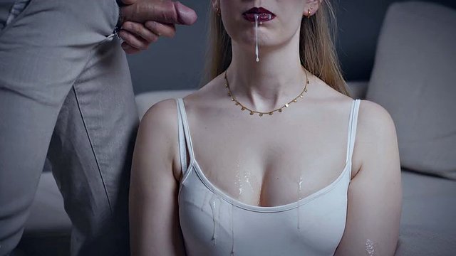 Convinced by the boss, groped and cum in the mouth - dressedpleasures