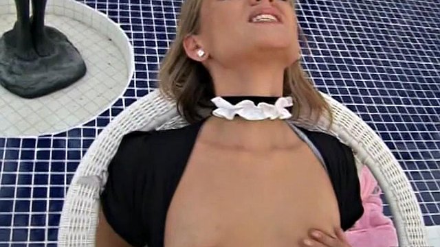 Outdoor Lesbian Toy Play