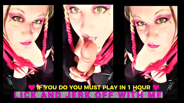 Campsissyboi's Anime Goddess Lana Dick Licking and Jerk-Off Game