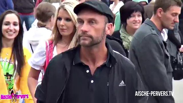 Aische Pervers - porn casting at the Oktoberfest - Part 1