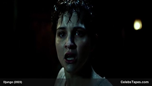 Noomi Rapace went topless briefly