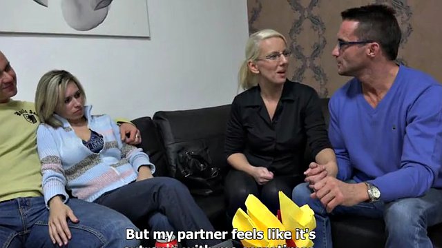 Blonde Wife Cheating her Husband