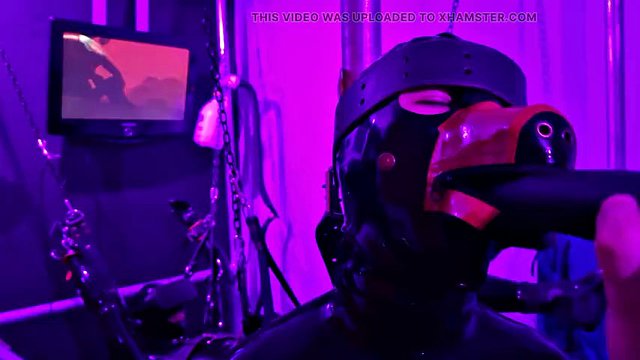 2-4-1 Rubber Gimp VR CBT Electro and fuck marathon