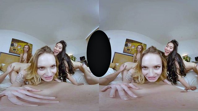 vr2 x: 구강 성교, 카우걸 및 항문 포르노