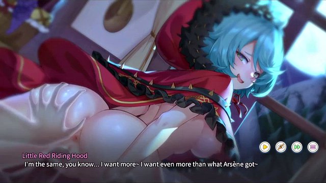 Cherry Tale, sex scene with Little Red Riding Hood