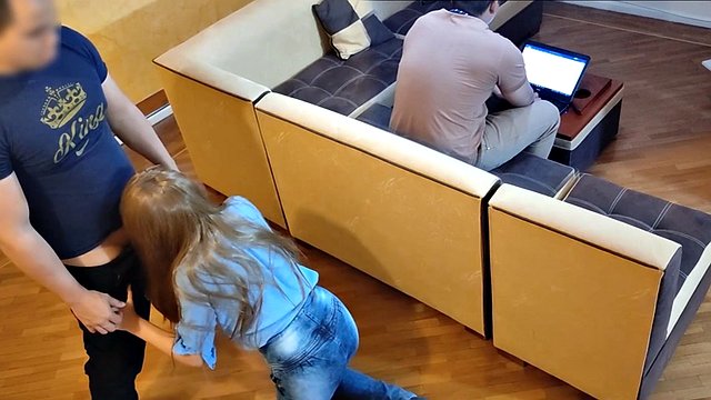 I am a very hot wife if my husband does not want to fuck me his stepbrother will fuck me like a whore while he works