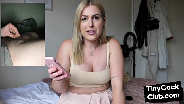 SPH Femdom notes photos of small cocks and is naughty
