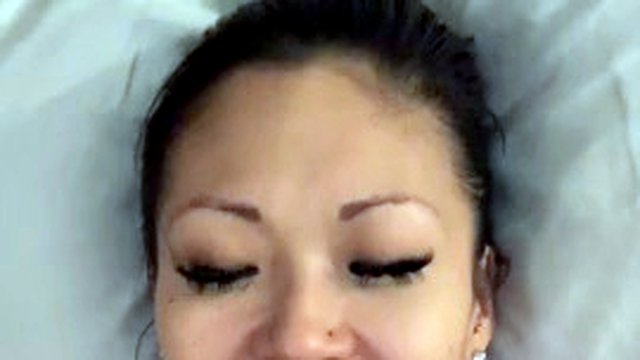 mature asian milf solo close up masturbation