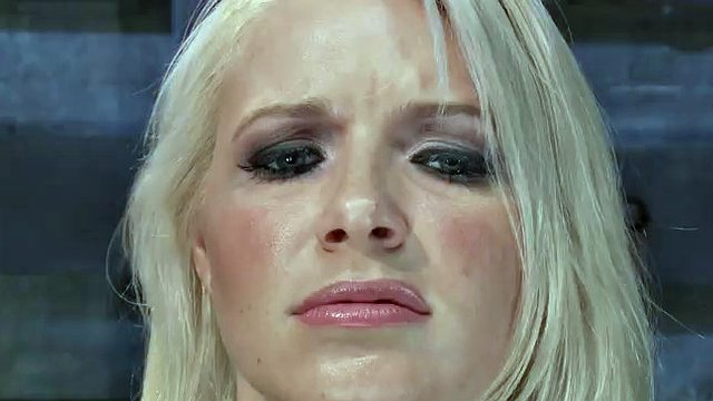 blonde babe fucked in bdsm