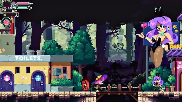 FlipWitch Forbidden Sex Hex - part 2 - hentai game - metroidvania game - pixel art - gameplay