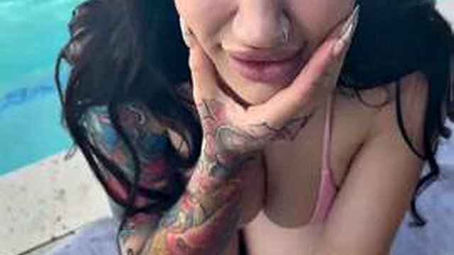 Dating Brunette Babe Nova Cane Has A Fun First Time by MrLuckyLife: Porn