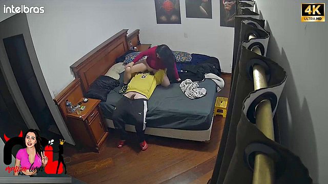 Delivery Man Pounds Monica Lima's Big Brazilian Ass Full of Cum as Cuckold Husband Licks Clean