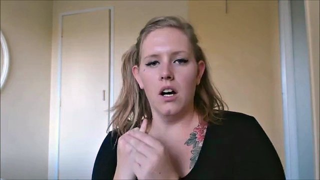 hot chubby blonde farts and burps