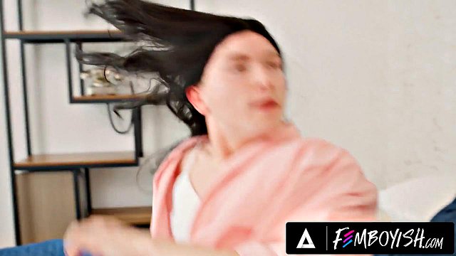 Femboy Zacc Andrews Catches Rodrigo Amor Craving Anal Cheating