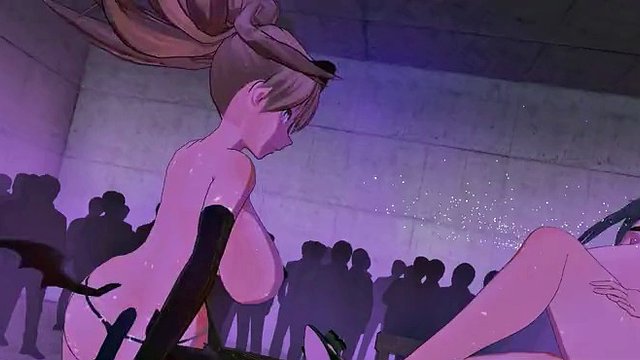 mmd r18 Monstro KanColle Suzukuma vagabunda sexy quer foder forte vagabunda anal 3d hentai