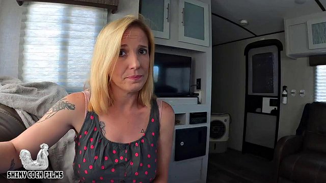 Jane Cane the Big-Tits Stepmom Craves Stepson's Creampie