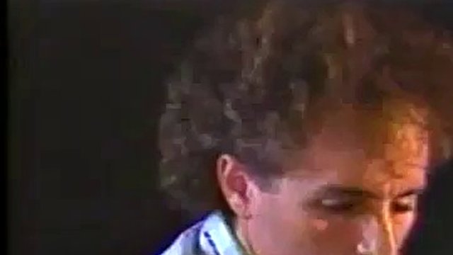 Angela Baron enters the porn theater: she strips naked and fucks a random guy