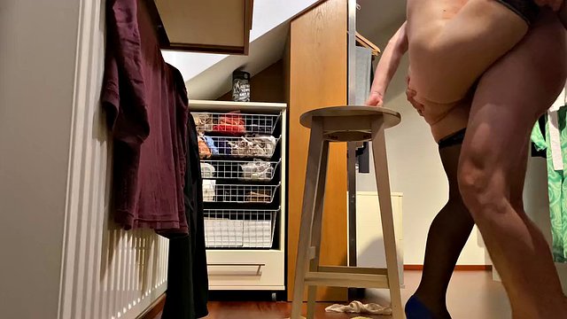 What do mother-in-law and son-in-law do when dad is away?