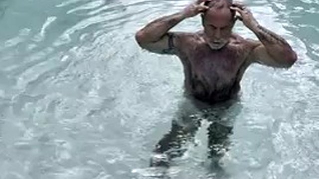 Morning is for a Naked Swim and Stroking