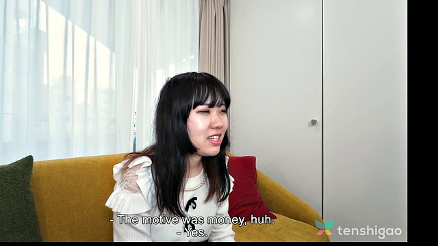 Busty teen babe Eri Mizuno becomes a porn star to pay off her debt