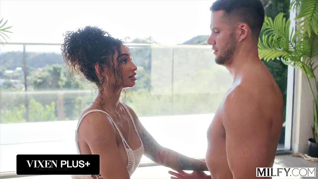 Milfy Fit Yoga MILF Medusa Rides Young Stud's Cock All Day