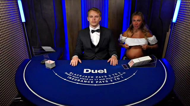 Big Tits Bonnie Blue and SpongeBob Duel Casino Babes Masturbate Wildly Before Explosive Cum
