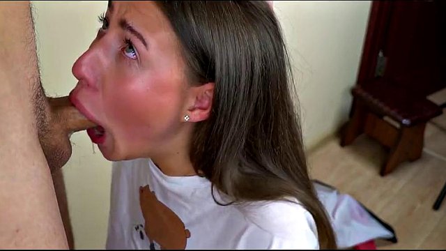 Deluzzie's First Deepthroat for Lily