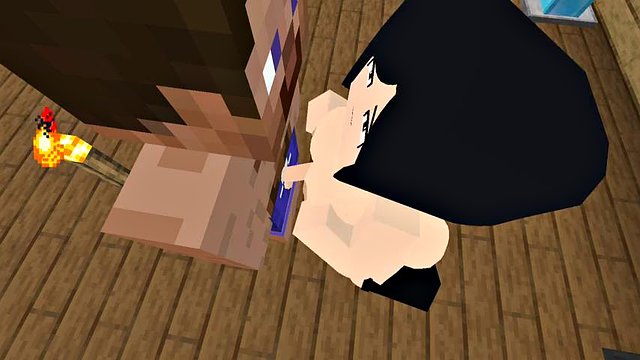 O Mod Jenny, Fapcraft Minecraft, é Ada Wong de Resident Evil e ela quer foder