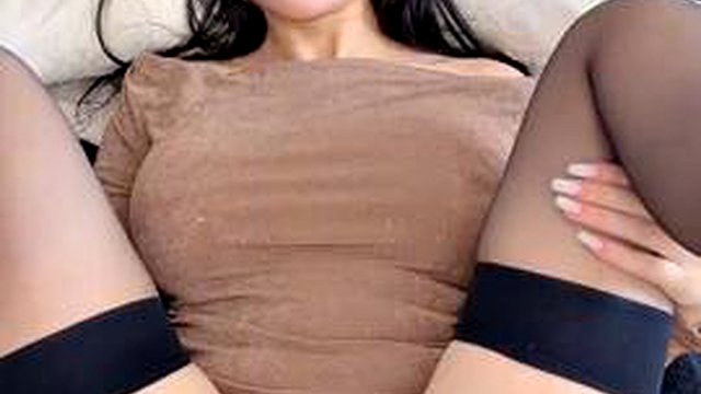 Who can resist the shy and seductive aunt: Blowjob, Big Tits & Amateur Porn