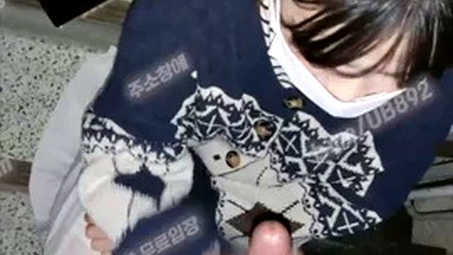 4647 Simple step-daughter blowjob on the stairs, mouth-to-mouth ending, cock, fucking long, Korean tele UBE892