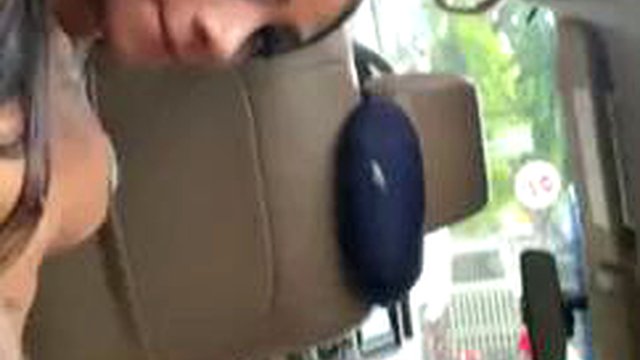 Beautiful Tgirl Laura Saenz Gets Sucked In Her Car