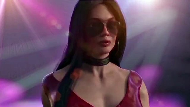Hot 3D Transgender Orgy in the Nigthclub