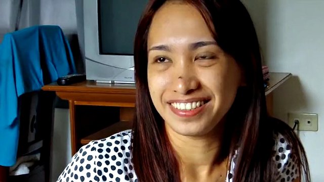 TrikePatrol - Filipina with perky tits rides big white foreign meat pole