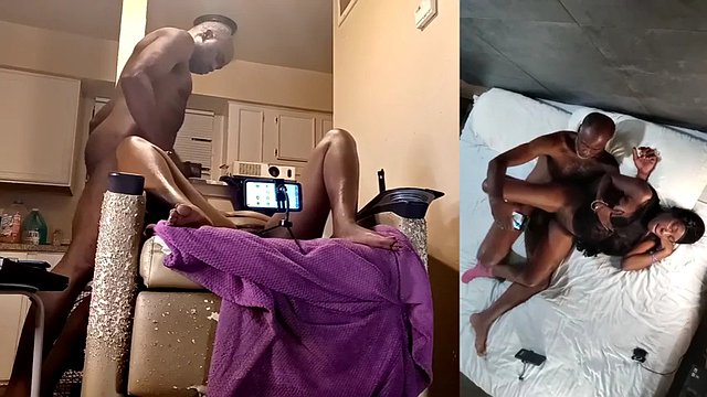 Homemade amateur swinger slim ebony milf with big tits 12