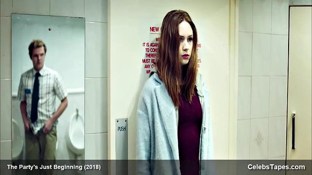 Karen Gillan wird auf Video gefickt