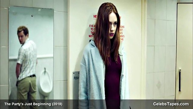 Karen Gillan fucked on video